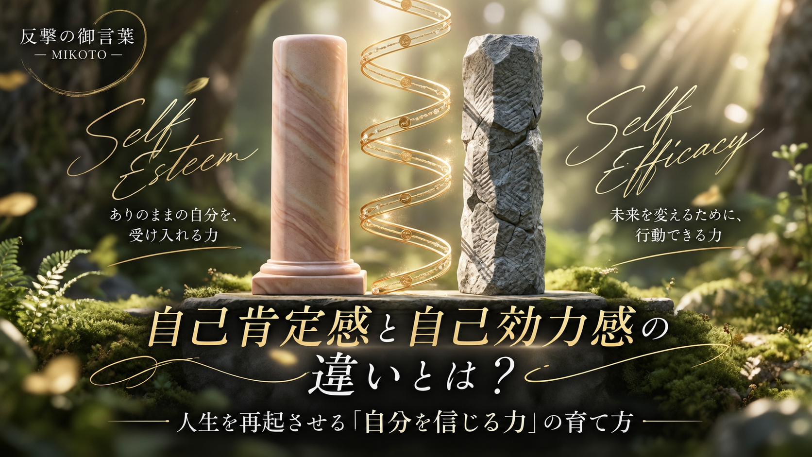 自己肯定感と自己効力感の違いとは？人生を再起させる「自分を信じる力」の育て方
