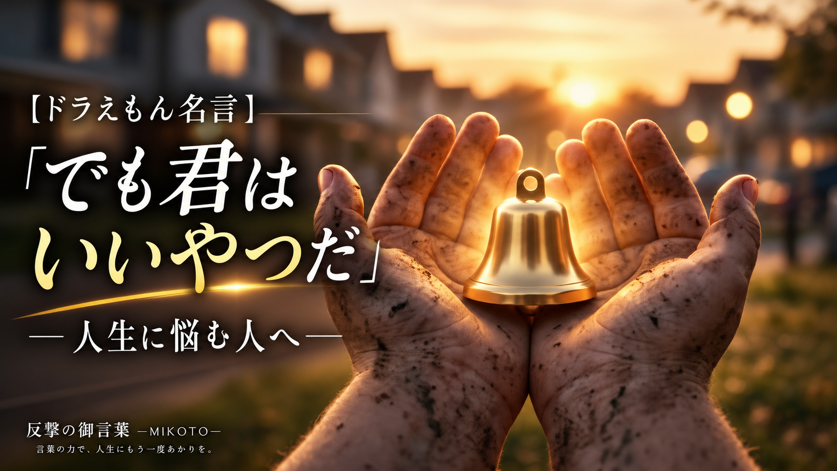 【ドラえもん名言】「でも君はいいやつだ」人生に悩む人へ